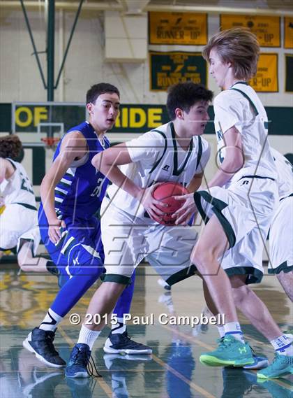 Thumbnail 1 in Horizon vs New Trier (Horizon Holiday Hoops Tournament) photogallery.