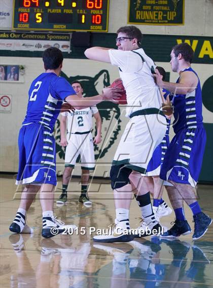 Thumbnail 2 in Horizon vs New Trier (Horizon Holiday Hoops Tournament) photogallery.