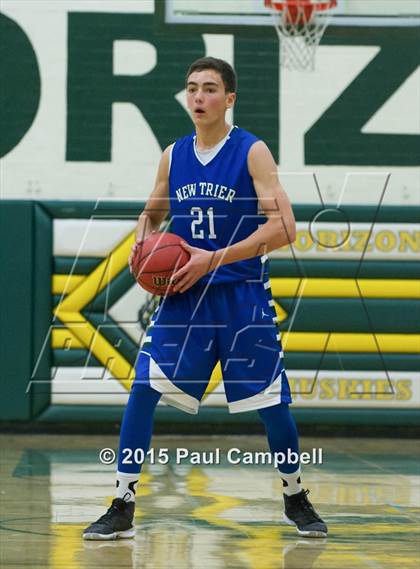 Thumbnail 2 in Horizon vs New Trier (Horizon Holiday Hoops Tournament) photogallery.