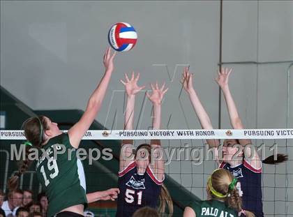 Thumbnail 3 in Palo Alto vs. Marymount (CIF State D1 Final) photogallery.
