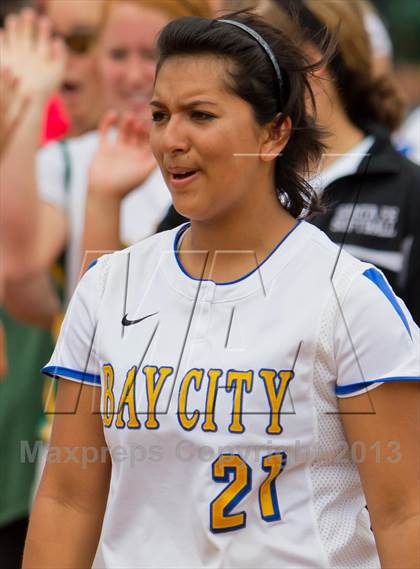 Thumbnail 1 in Bay City vs Santa Fe (UIL 4A Region 3 Bi-District Playoff) photogallery.