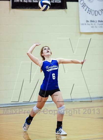Thumbnail 1 in Yuma Catholic @ Tempe Prep photogallery.