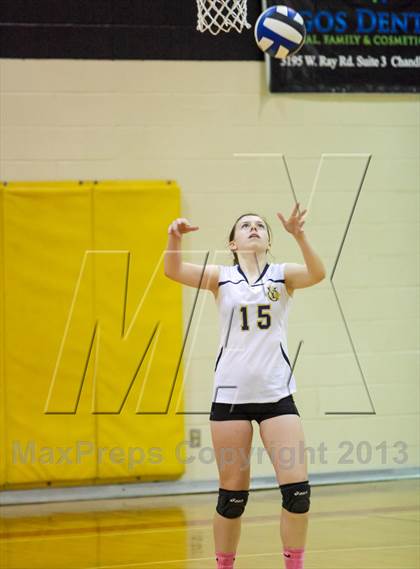 Thumbnail 1 in Yuma Catholic @ Tempe Prep photogallery.