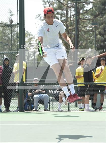 Thumbnail 3 in Harvard-Westlake vs Peninsula (CIF SS D1 Final) photogallery.