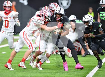 Thumbnail 3 in Sports Leadership & Management vs Truckee (NIAA 3A Final) photogallery.