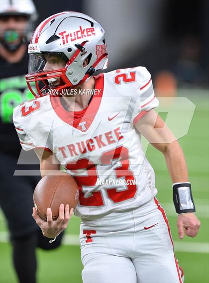 Thumbnail 2 in Sports Leadership & Management vs Truckee (NIAA 3A Final) photogallery.