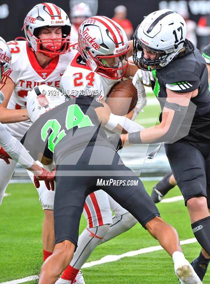 Thumbnail 3 in Sports Leadership & Management vs Truckee (NIAA 3A Final) photogallery.