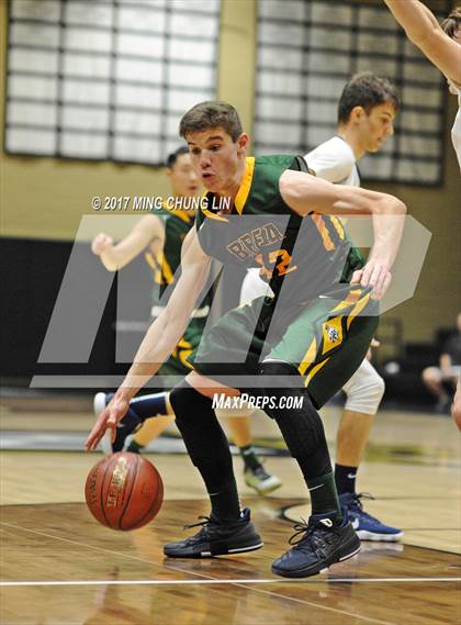 Thumbnail 3 in Crean Lutheran vs. Brea Olinda (North Orange County Tournament) photogallery.