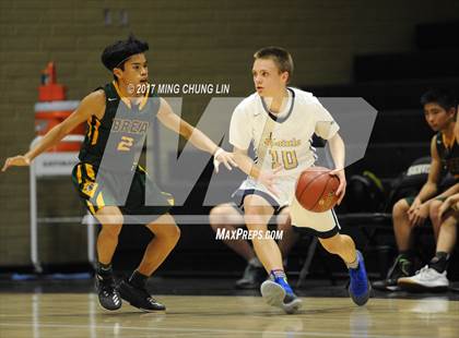 Thumbnail 2 in Crean Lutheran vs. Brea Olinda (North Orange County Tournament) photogallery.