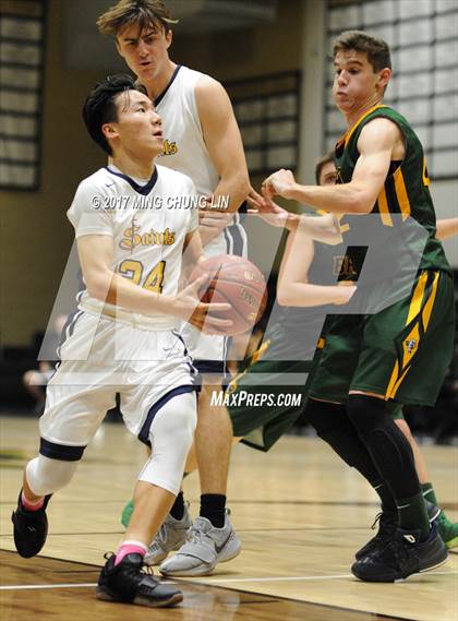 Thumbnail 3 in Crean Lutheran vs. Brea Olinda (North Orange County Tournament) photogallery.