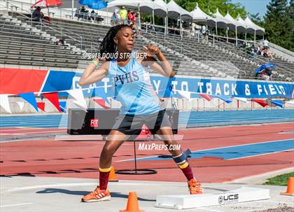 Thumbnail 1 in CIF State Track and Field Championships (Girls Wheelchair and Ambulatory Finals) photogallery.