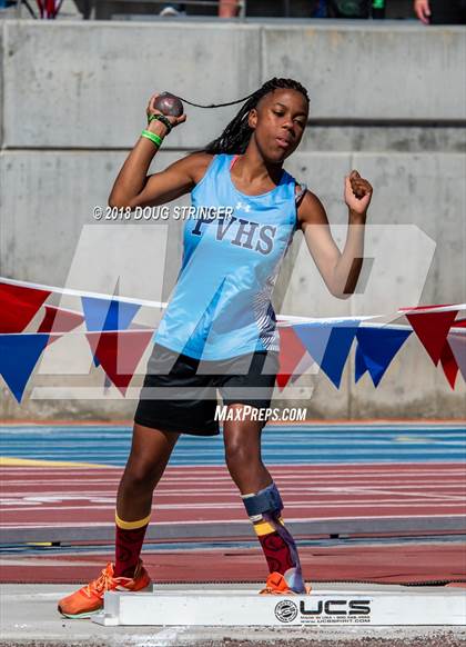 Thumbnail 2 in CIF State Track and Field Championships (Girls Wheelchair and Ambulatory Finals) photogallery.