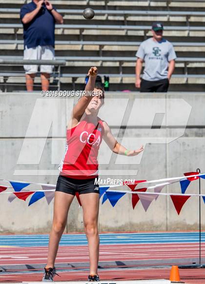 Thumbnail 1 in CIF State Track and Field Championships (Girls Wheelchair and Ambulatory Finals) photogallery.