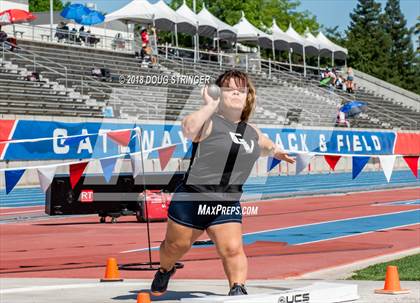 Thumbnail 1 in CIF State Track and Field Championships (Girls Wheelchair and Ambulatory Finals) photogallery.