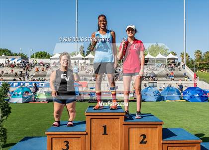 Thumbnail 3 in CIF State Track and Field Championships (Girls Wheelchair and Ambulatory Finals) photogallery.