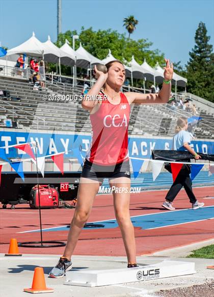 Thumbnail 2 in CIF State Track and Field Championships (Girls Wheelchair and Ambulatory Finals) photogallery.