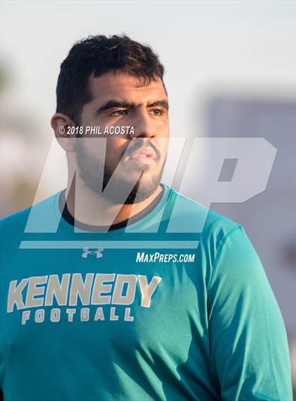 Thumbnail 2 in Garfield vs Kennedy (CIF LACS 4A Final) photogallery.