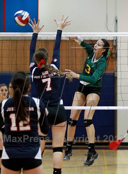 Thumbnail 1 in Hilmar @ Justin-Siena (CIF State NorCal D4 Playoff) photogallery.