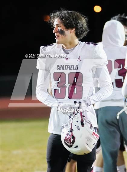 Thumbnail 1 in Chatfield vs Dakota Ridge (CHSAA 4A Third Round Playoff) photogallery.