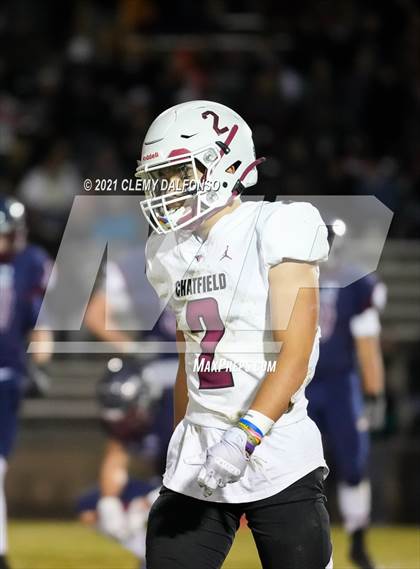 Thumbnail 3 in Chatfield vs Dakota Ridge (CHSAA 4A Third Round Playoff) photogallery.