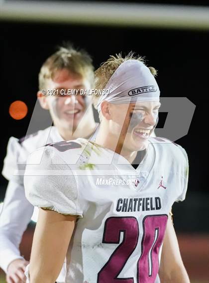 Thumbnail 1 in Chatfield vs Dakota Ridge (CHSAA 4A Third Round Playoff) photogallery.