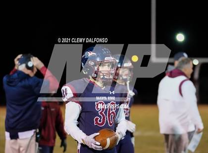 Thumbnail 2 in Chatfield vs Dakota Ridge (CHSAA 4A Third Round Playoff) photogallery.