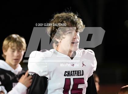 Thumbnail 3 in Chatfield vs Dakota Ridge (CHSAA 4A Third Round Playoff) photogallery.