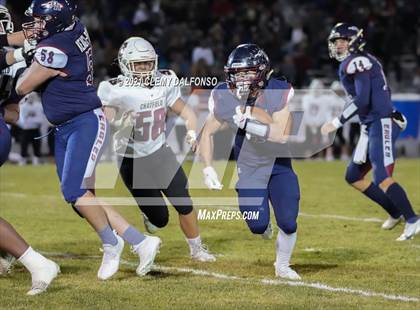 Thumbnail 3 in Chatfield vs Dakota Ridge (CHSAA 4A Third Round Playoff) photogallery.