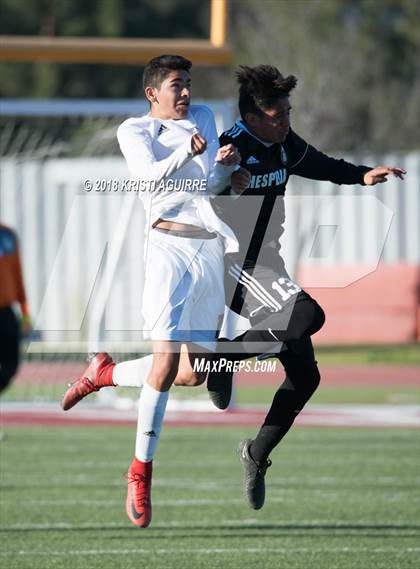 Thumbnail 3 in Hesperia vs Paloma Valley (CIF SS D5 Round 1 Playoff) photogallery.