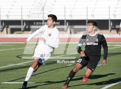Thumbnail 3 in Hesperia vs Paloma Valley (CIF SS D5 Round 1 Playoff) photogallery.