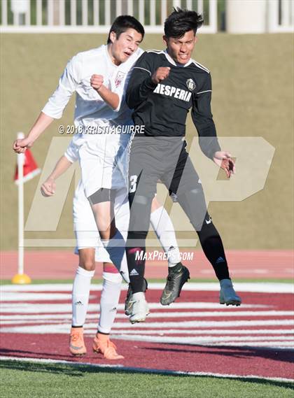 Thumbnail 3 in Hesperia vs Paloma Valley (CIF SS D5 Round 1 Playoff) photogallery.
