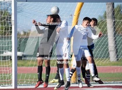 Thumbnail 3 in Hesperia vs Paloma Valley (CIF SS D5 Round 1 Playoff) photogallery.