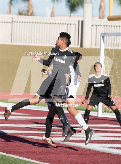 Thumbnail 1 in Hesperia vs Paloma Valley (CIF SS D5 Round 1 Playoff) photogallery.
