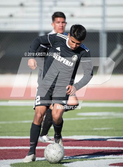 Thumbnail 2 in Hesperia vs Paloma Valley (CIF SS D5 Round 1 Playoff) photogallery.