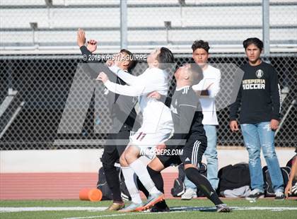 Thumbnail 3 in Hesperia vs Paloma Valley (CIF SS D5 Round 1 Playoff) photogallery.