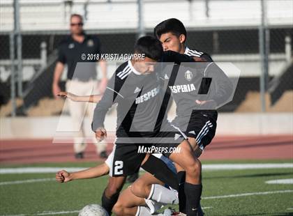Thumbnail 1 in Hesperia vs Paloma Valley (CIF SS D5 Round 1 Playoff) photogallery.