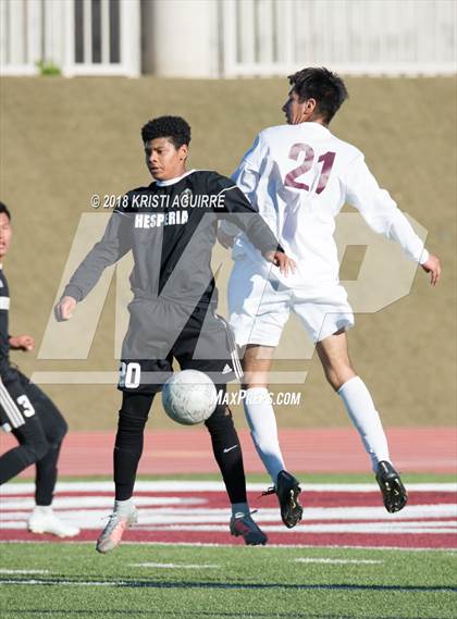 Thumbnail 1 in Hesperia vs Paloma Valley (CIF SS D5 Round 1 Playoff) photogallery.