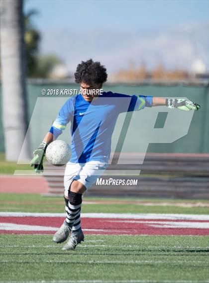 Thumbnail 2 in Hesperia vs Paloma Valley (CIF SS D5 Round 1 Playoff) photogallery.