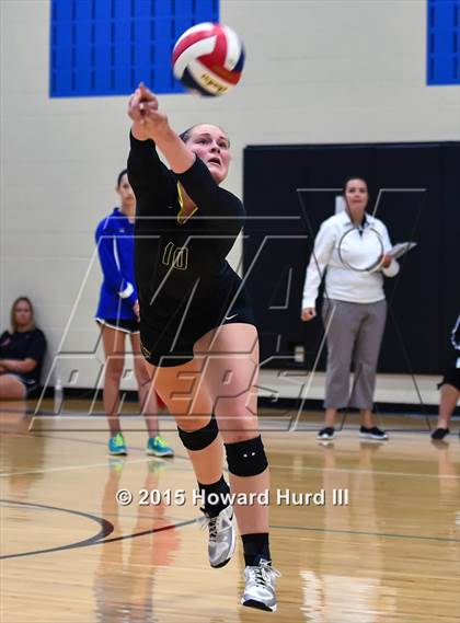 Thumbnail 3 in Fossil Ridge vs Santa Fe (Northwest ISD Classic) photogallery.