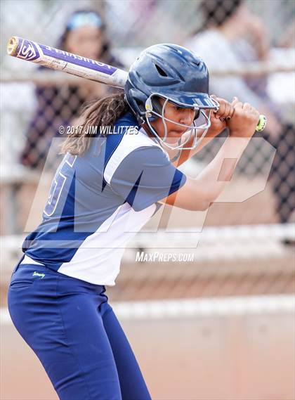 Thumbnail 1 in Casteel vs. Holbrook (Chandler Prep Softball Classic)  photogallery.
