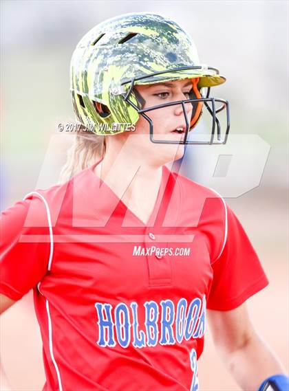 Thumbnail 2 in Casteel vs. Holbrook (Chandler Prep Softball Classic)  photogallery.