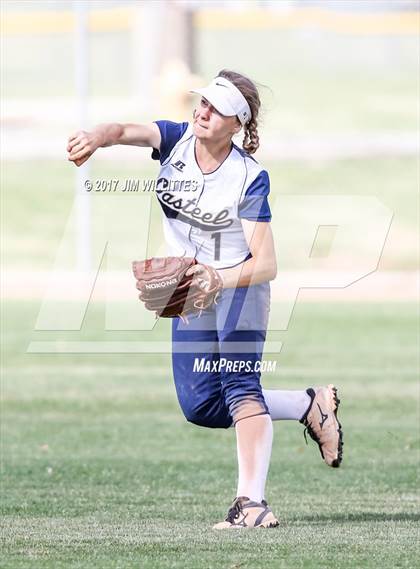 Thumbnail 3 in Casteel vs. Holbrook (Chandler Prep Softball Classic)  photogallery.