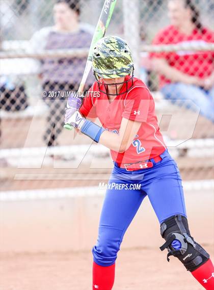Thumbnail 3 in Casteel vs. Holbrook (Chandler Prep Softball Classic)  photogallery.