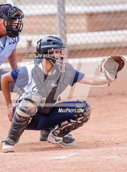 Thumbnail 3 in Casteel vs. Holbrook (Chandler Prep Softball Classic)  photogallery.