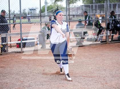 Thumbnail 1 in Casteel vs. Holbrook (Chandler Prep Softball Classic)  photogallery.