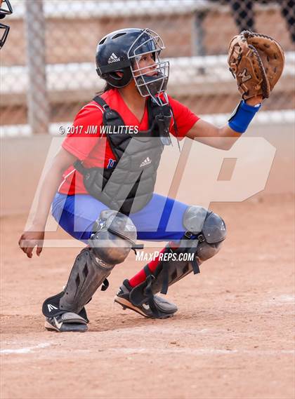 Thumbnail 2 in Casteel vs. Holbrook (Chandler Prep Softball Classic)  photogallery.