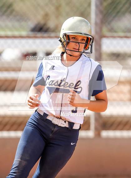 Thumbnail 2 in Casteel vs. Holbrook (Chandler Prep Softball Classic)  photogallery.