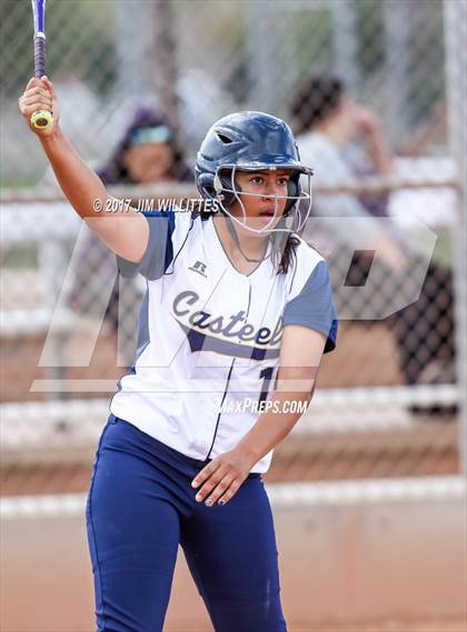 Thumbnail 3 in Casteel vs. Holbrook (Chandler Prep Softball Classic)  photogallery.