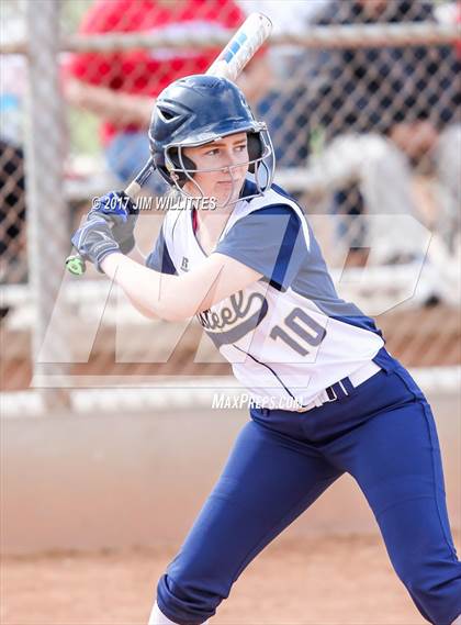 Thumbnail 2 in Casteel vs. Holbrook (Chandler Prep Softball Classic)  photogallery.