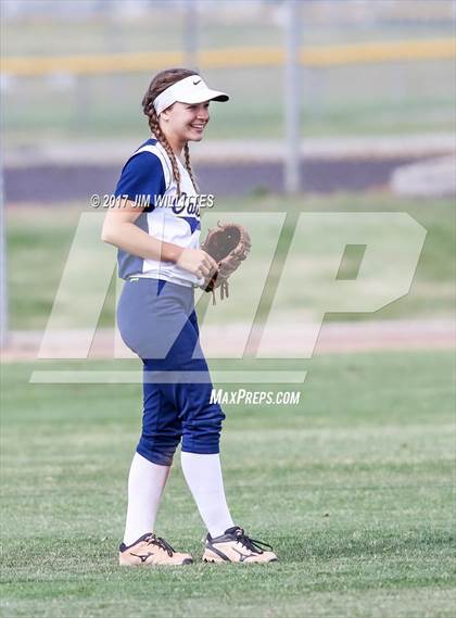 Thumbnail 1 in Casteel vs. Holbrook (Chandler Prep Softball Classic)  photogallery.